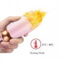 Віброяйце з підігрівом та пультом дистанційного керування - Vibrating Silicone Love EGG USB