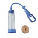 Вакуумная помпа с ручным насосом Men Powerup Blue