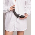 Анальная пробка с дилдо 2в1 Strap-On-Me SWITCH PLUG-IN DILDO Black XXL, диаметр 5,2/3,9 см