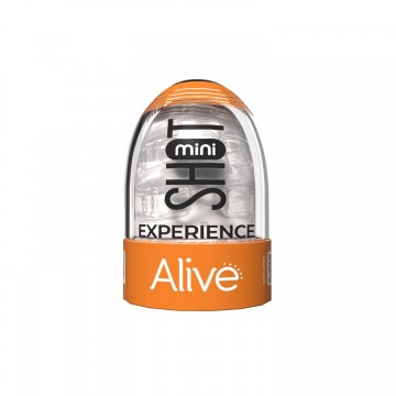 Мини-мастурбатор Alive Mini Masturbator (Transparent)