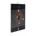 Комбінезон Noir Handmade F299 Enigma lace catsuit with underbust bodice - M