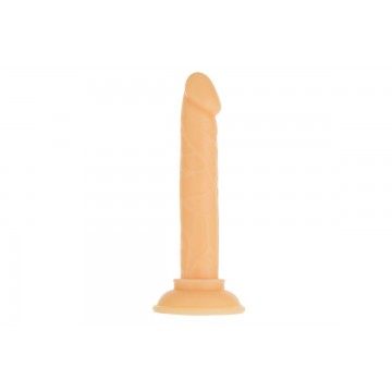 Фаллоимитатор ADDICTION Tino 5.25` Silicone Dildo, присоска, диаметр 1,9 см, вибропуля в подарок