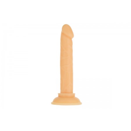 Фалоімітатор ADDICTION Tino 5.25` Silicone Dildo, присоска, діаметр 1,9 см, віброкуля в подарунок