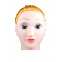 Надувная кукла  BARBI- 3D  с вставкой из киберкожи и вибростимуляцией.