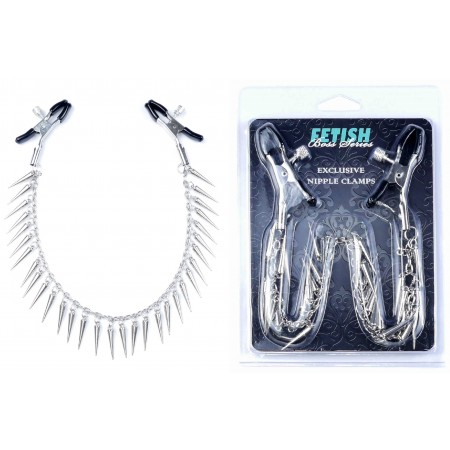 Зажимы для сосков Fetish Boss Series - №10 Exclusive Nipple Clamps