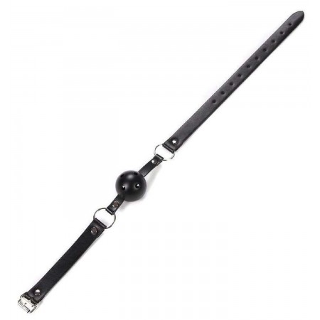 Кляп шар Classic plastic Black,