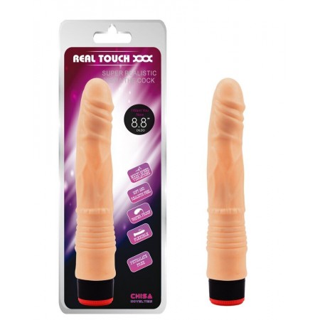 Вибратор CHISA Vibe Cock - Flesh, 21,5 см