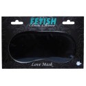 Атласная маска Boss Series Fetish - Love Mask Black