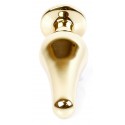 Анальная пробка Boss Series - Jewellery Gold BUTT PLUG Black
