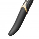 Вибратор Zalo - EVE Obsidian Black, вибрация + ротация, имитация язычка, подогрев до 39 °C