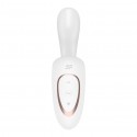 Вагінально-кліторальний вібратор Satisfyer G for Goddess 1 White, 2 мотори