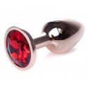 Анальная пробка Boss Series - Jewellery Red Gold PLUG Red S