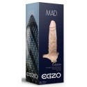 Фаллопротез поясной EGZO MAD, 18,5*4,7 см