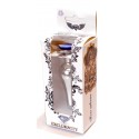 Анальная пробка Boss Series - Jewellery Silver BUTT PLUG Dark Blue