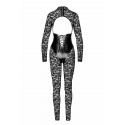 Комбінезон Noir Handmade F299 Enigma lace catsuit with underbust bodice - 3XL