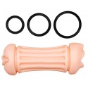 Мастурбатор с двумя входами Crazy Bull - NANCY Pocket Pussyм DOUBLE MASTURBATOR