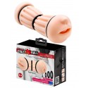 Мастурбатор с двумя входами Crazy Bull - NANCY Pocket Pussyм DOUBLE MASTURBATOR