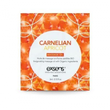 Пробник массажного масла EXSENS Carnelian Apricot, 3мл