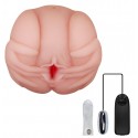 Мастурбатор вагина и анус с вибрацией BAILE - French lady, Vibration Heating function