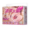 Мастурбатор вагина и анус с вибрацией BAILE - French lady, Vibration Heating function