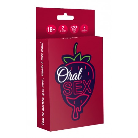 Игра для пар «Oral sex» (54 карточки)