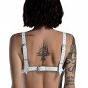 Лиф из натуральной кожи Feral Feelings - Bikini Top White