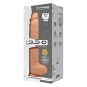 Фаллоимитатор SilexD Kingston Flesh (MODEL 15in), двухслойный, силикон+Silexpan, диаметр 7 см, длина 38 см