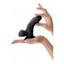 Фаллоимитатор с присоской Real Body - Real Mike Black, TPE, диаметр 3,8 см
