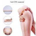 Мастурбатор з двома входами FOXSHOW Vibrating Masturbation Cup USB 10 + інтерактивні функції Black