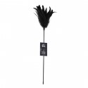 Лоскітка з пером півня Art of Sex – Feather Paddle, чорна