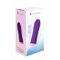 Вибропуля S Pleasures Bullets Twist & Shout Purple, фиолетовая, ребристая поверхность, 10 режимов
