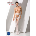 Эротические колготки-бодистокинг Passion white