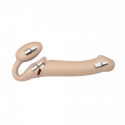Безремневой страпон с вибрацией Strap-On-Me Vibrating