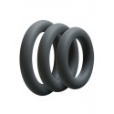 Набор эрекционных колец Doc Johnson OptiMALE 3 C-Ring Set Thick