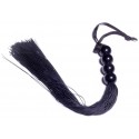 Силиконовый флогер Fetish Boss Series - Silicone Whip Black 14', длина 37 см