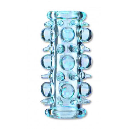 Насадка стимулирующая BOSS Stretchy Sleeve Blue