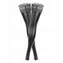 Чулки с мокрым эффектом Noir Handmade F135 Powerwetlook stockings, M, без мысков