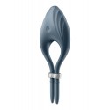 Ерекційне віброкільце-ласо Satisfyer Duelist Dark Blue, 10 режимів, потужний мотор