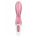 Смарт-вибратор кролик Satisfyer Hug Me Pink, 2 мотора, диаметр 4,2 см, широкая клиторальная часть