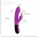 Вибратор-кролик Adrien Lastic Ares 2.0 с петелькой для пальца, перезаряжаемый