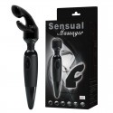 Вібромасажер SENSUAL MASSAGER зі змінною насадкою