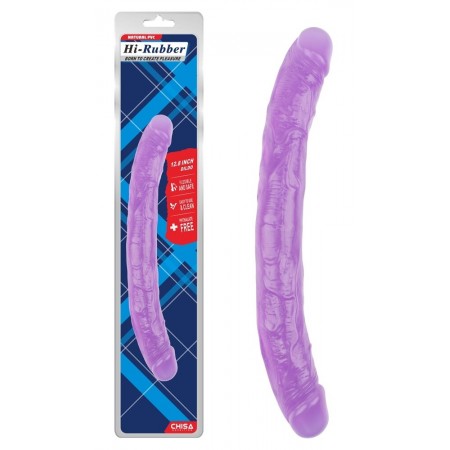 Двухсторонний фаллоимитатор CHISA 12.8 Inch Dildo Purple