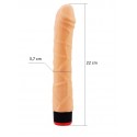 Вибратор CHISA Vibe Cock - Flesh, 22 см