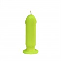 Свеча LOVE FLAME - Dildo S Yellow Fluor
