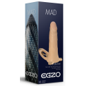 Фаллопротез поясной EGZO MAD, 18,5*4,4 см