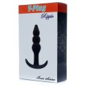 Анальний плаг Boss Series - T Plug Ripple Black