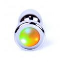 Анальний затор Boss Series - Jewellery PLUG Disco Flashlight S