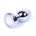 Анальний затор Boss Series - Jewellery PLUG Disco Flashlight S