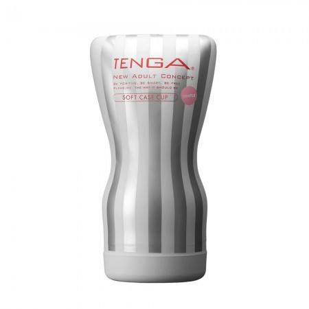 Мастурбатор Tenga Soft Case Cup (м’яка подушечка) Gentle стискуваний