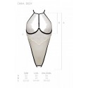 Боди с доступом Passion CHIKA BODY S/M, cream